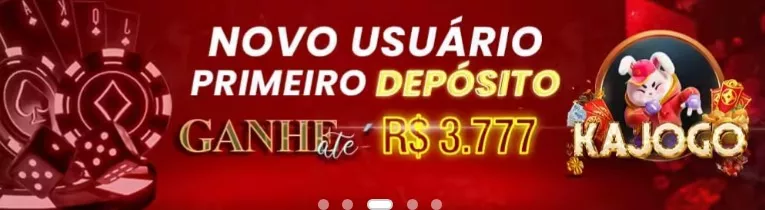 Cadastre-se na Kajogo para receber o bônus de boas-vindas